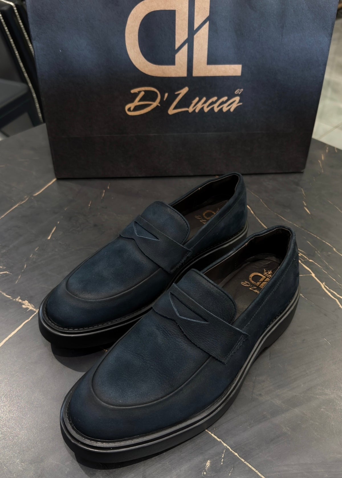 Loafer Tessel DL67 Marinho