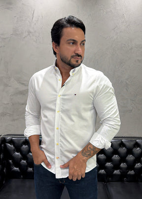 Camisa T. H. M/L Branco