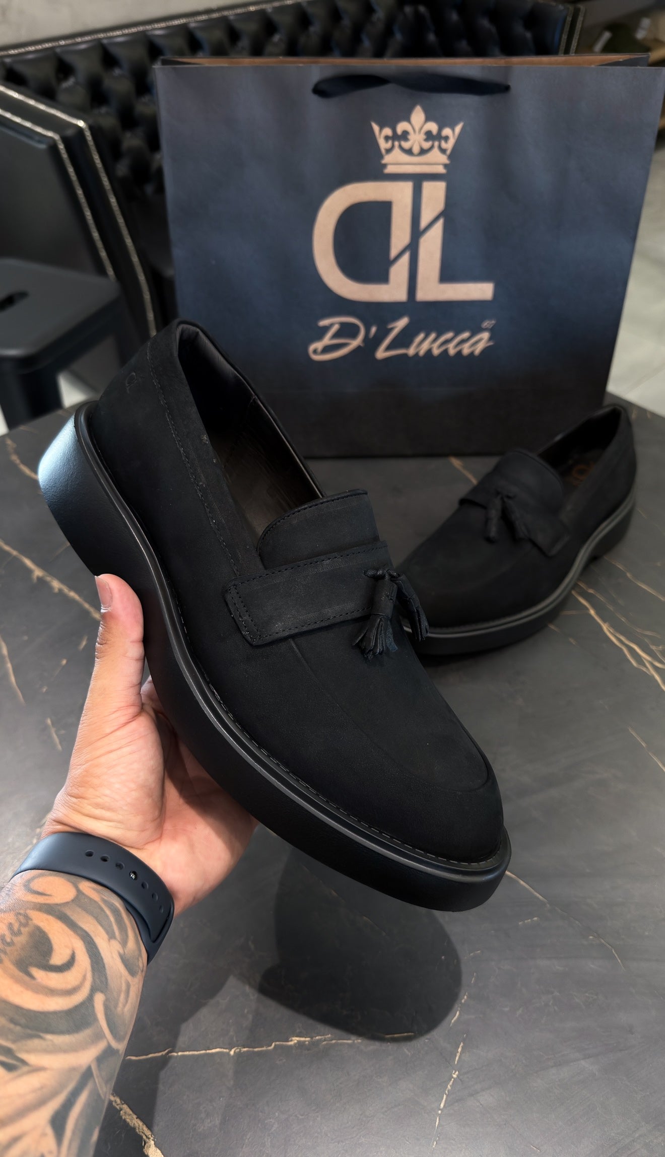 Loafer Tessel DL67 Preto