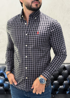 Camisa Ralph Lauren M/L Xadrez