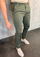 Calça Alfaiataria DL67 com Ajuste Lateral Militar