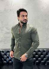Camisa Ralph Lauren M/L Verde