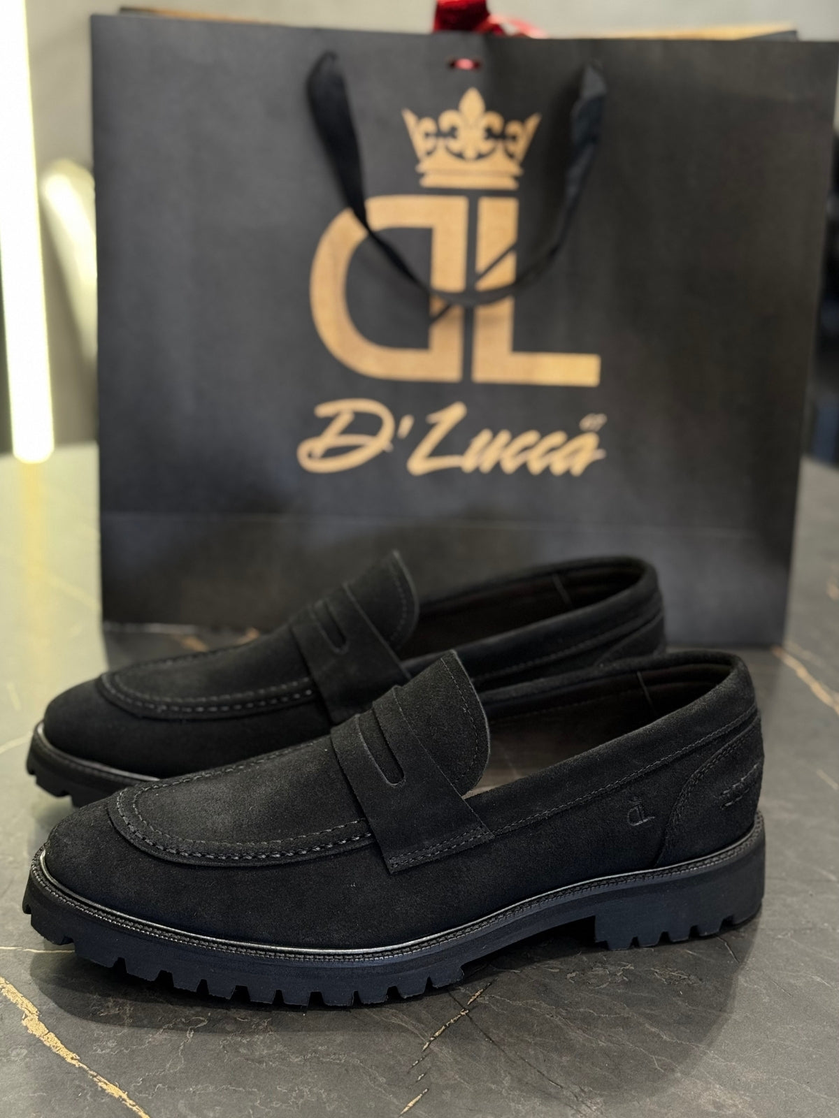 Loafer Tractor  DL67 Preto