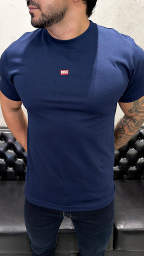 T-Shirt Basic DIESEL Marinho