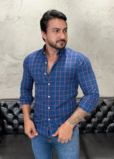 Camisa Ralph Lauren M/L Xadrez