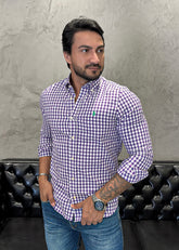 Camisa Ralph Lauren M/Longa Xadrez
