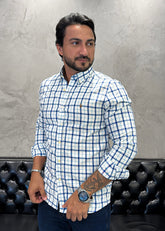 Camisa Ralph Lauren M/Longa Xadrez