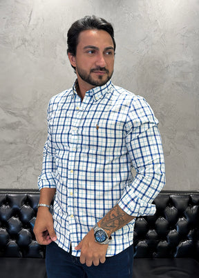 Camisa Ralph Lauren M/Longa Xadrez