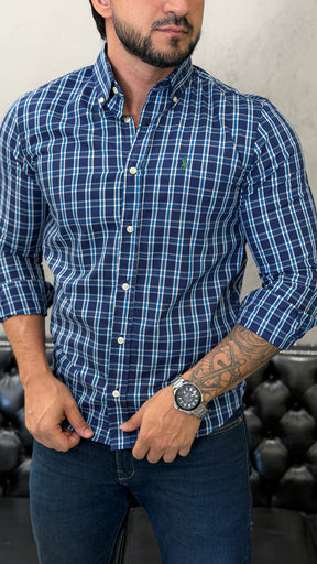 Camisa Ralph Lauren M/L Xadrez