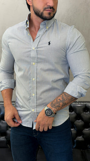 Camisa Ralph Lauren M/L MicroXadrez