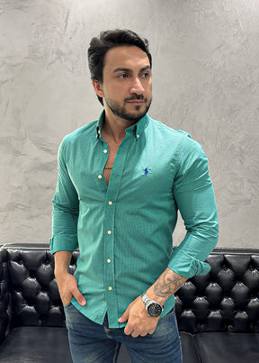 Camisa Ralph Lauren M/L MicroXadrez
