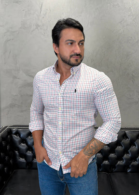Camisa Ralph Lauren M/L Xadrez