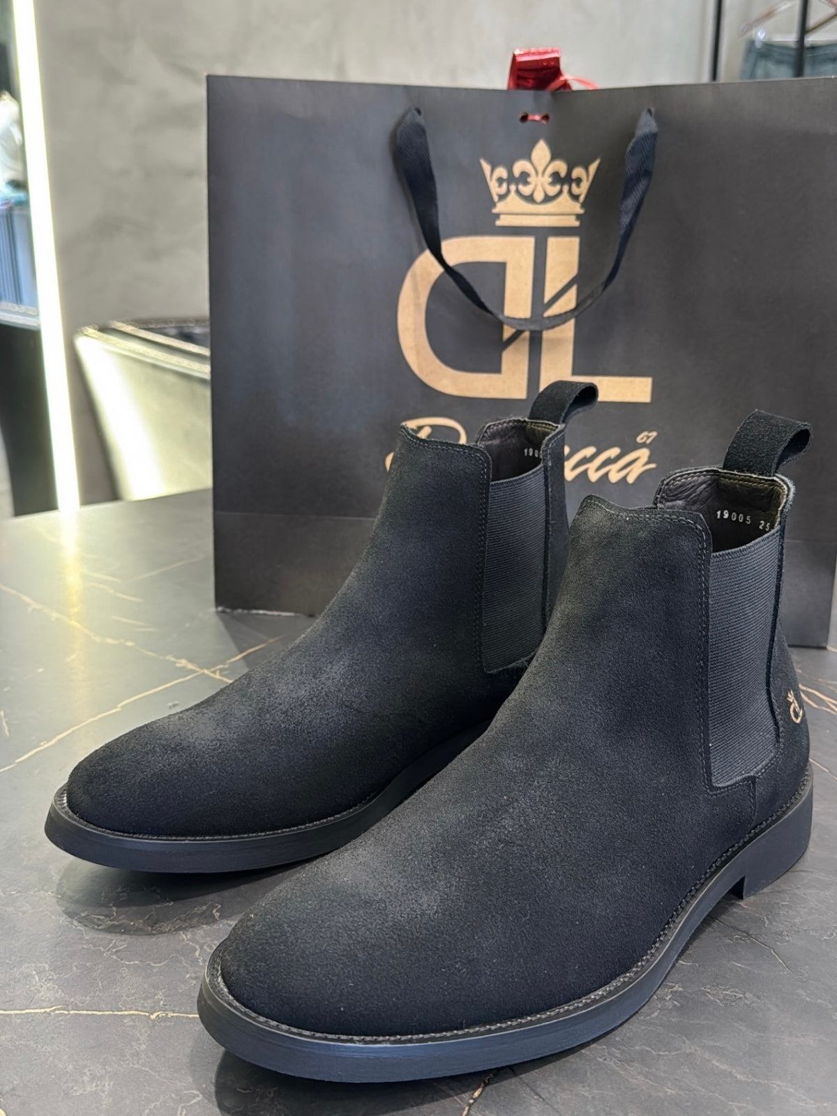 Bota Camurça DL67 Preto