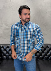 Camisa Ralph Lauren M/L Xadrez