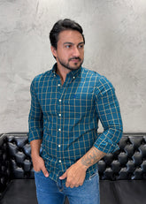 Camisa Ralph Lauren M/L Xadrez