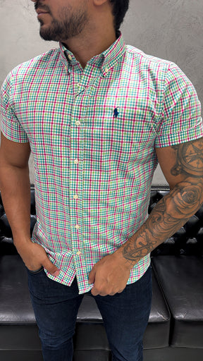 Camisa Ralph Lauren M/C Xadrez