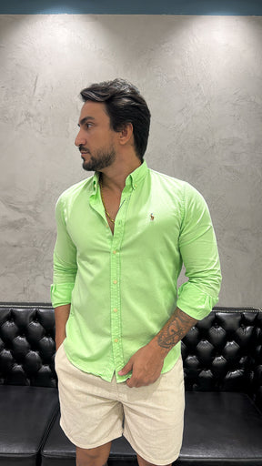 Camisa Ralph Lauren Sarja M/L Verde
