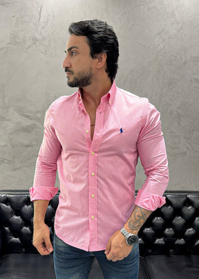 Camisa Ralph Lauren M/L MicroXadrez