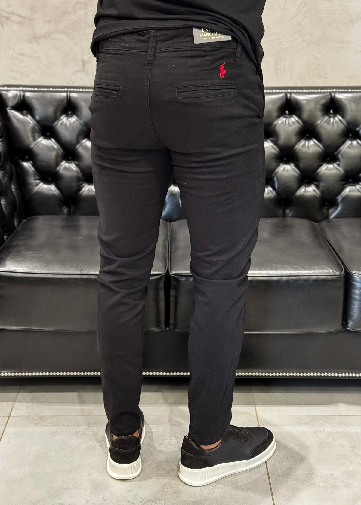 Calca Sarja Preto Ralph Lauren
