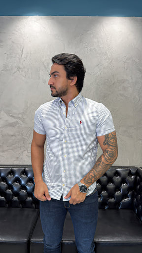 Camisa Ralph Lauren M/C Microxadrez