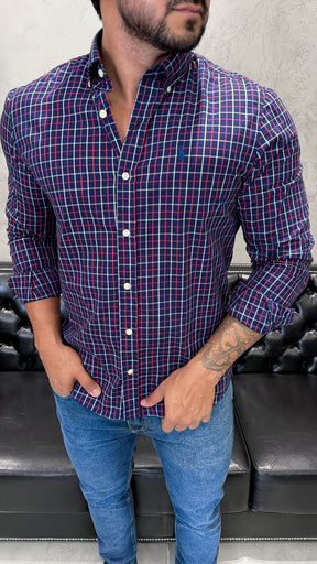 Camisa Ralph Lauren M/L Xadrez