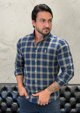 Camisa Ralph Lauren M/Longa Xadrez
