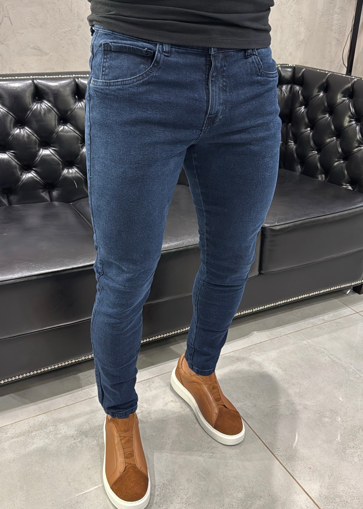 Calça Jeans Slim