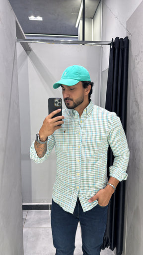 Camisa Ralph Lauren M/Longa Xadrez