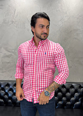 Camisa Ralph Lauren M/L Xadrez