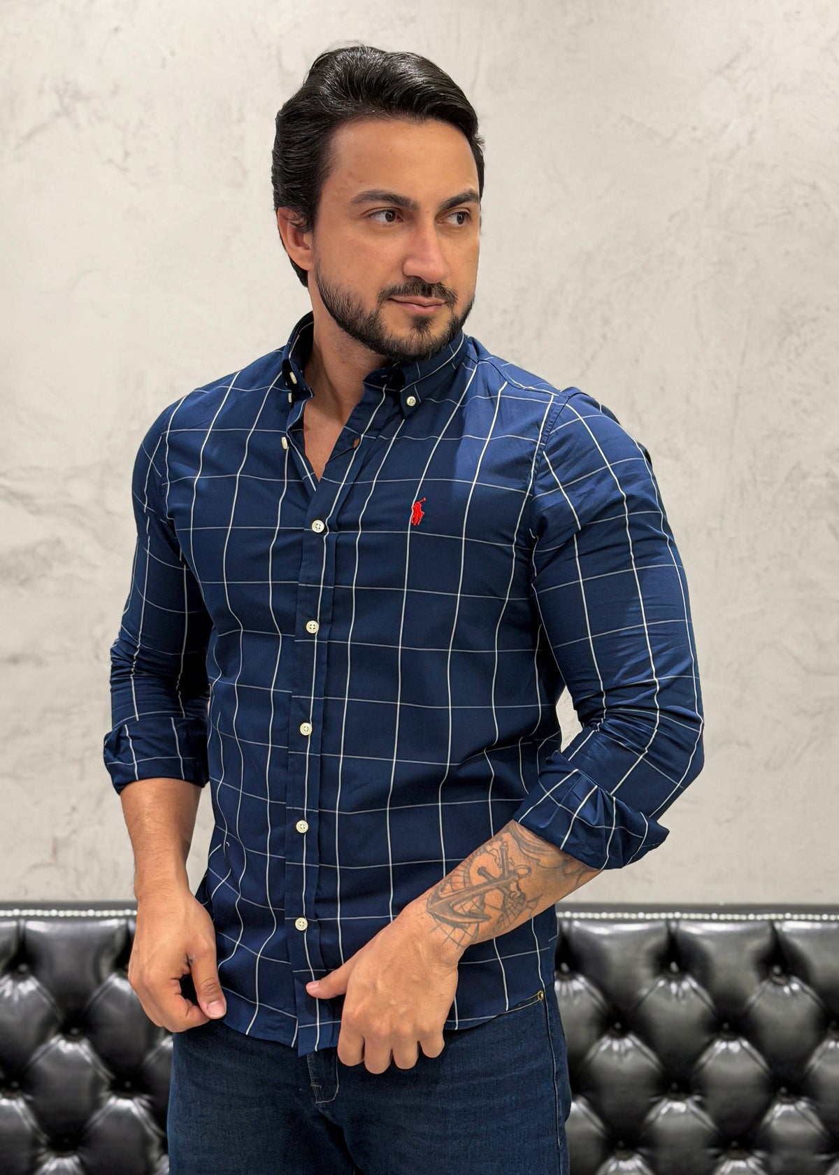 Camisa Ralph Lauren M/Longa