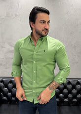 Camisa Ralph Lauren M/L Verde