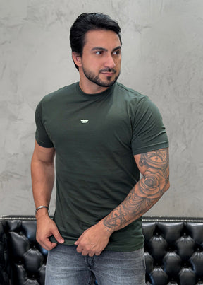T-Shirt DIESEL Basic Musgo
