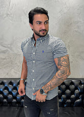 Camisa Ralph Lauren M/Curta Xadrez