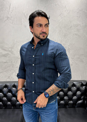 Camisa Ralph Lauren M/Longa Xadrez