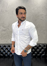 Camisa Ralph Lauren M/L Branco