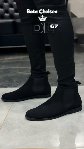 Bota Camurça DL67 Preto