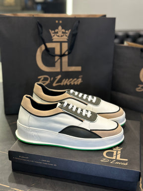 Sneaker DL67 Branco c/ Neon