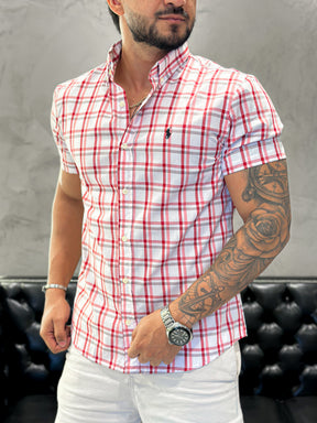 Camisa Ralph Lauren M/Curta Xadrez
