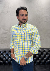 Camisa Ralph Lauren M/Longa Xadrez