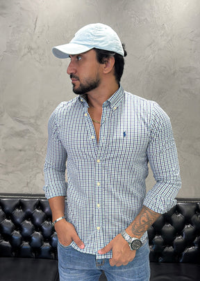 Camisa Ralph Lauren M/Longa Xadrez