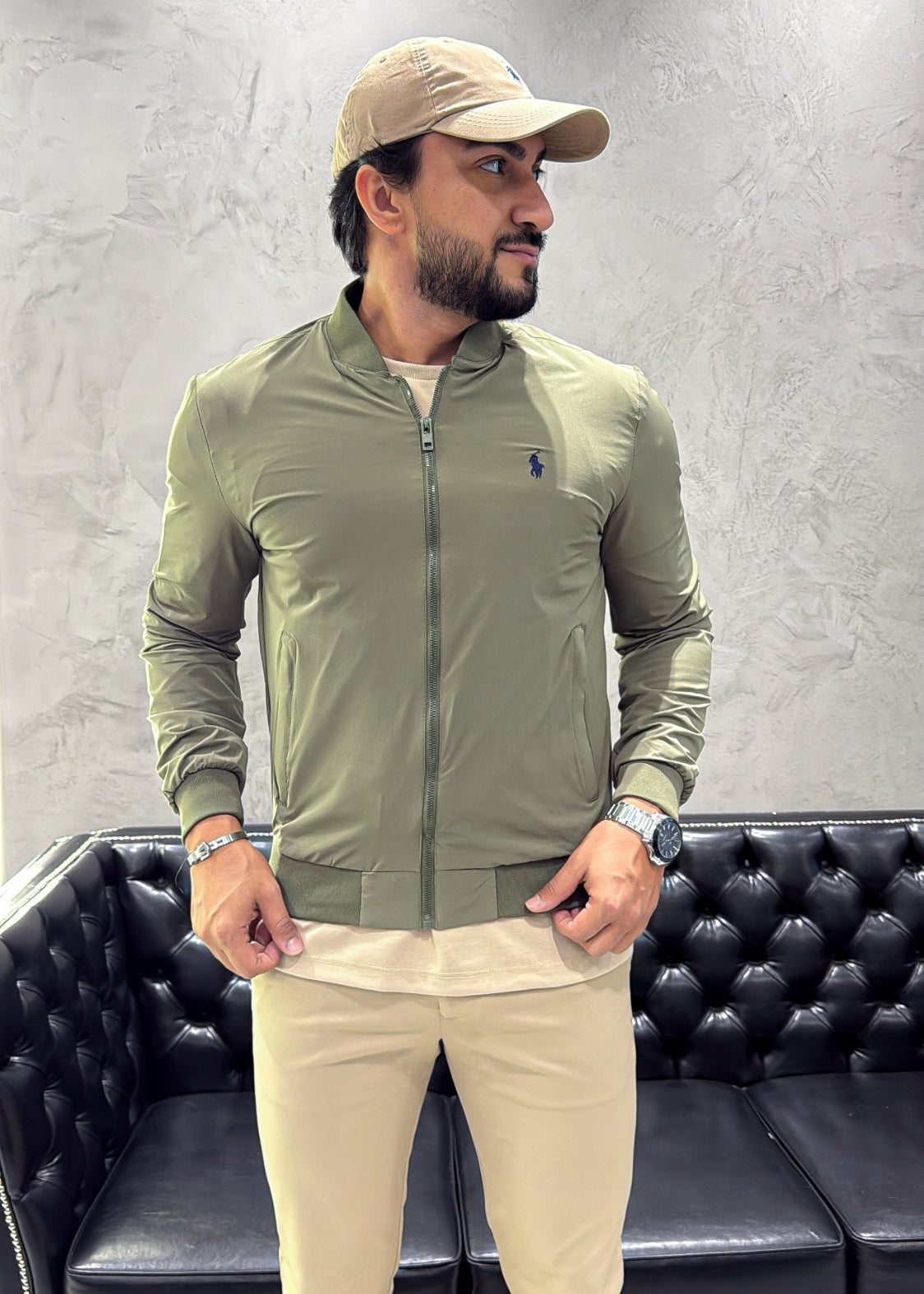 Jaqueta Casual Ralph Lauren Musgo