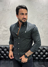 Camisa Ralph Lauren M/Longa Xadrez