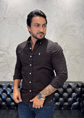 Camisa Ralph Lauren M/L Xadrez