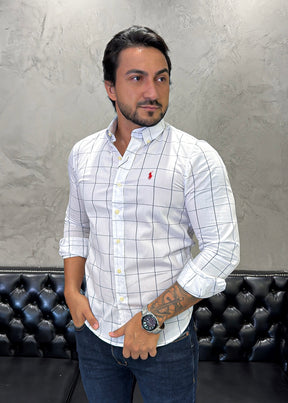 Camisa Ralph Lauren M/L Xadrez