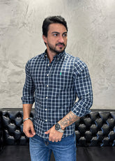 Camisa Ralph Lauren M/Longa Xadrez