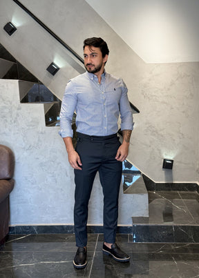 Camisa Ralph Lauren M/Longa Listrada