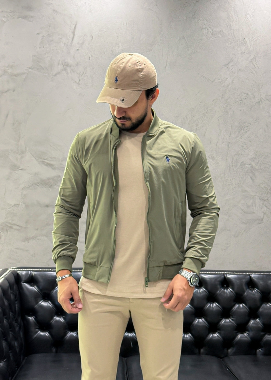 Jaqueta Casual Ralph Lauren Musgo