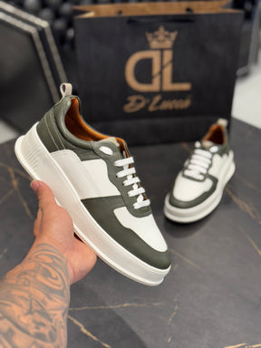 Sneaker DL67 Areia c/ Musgo