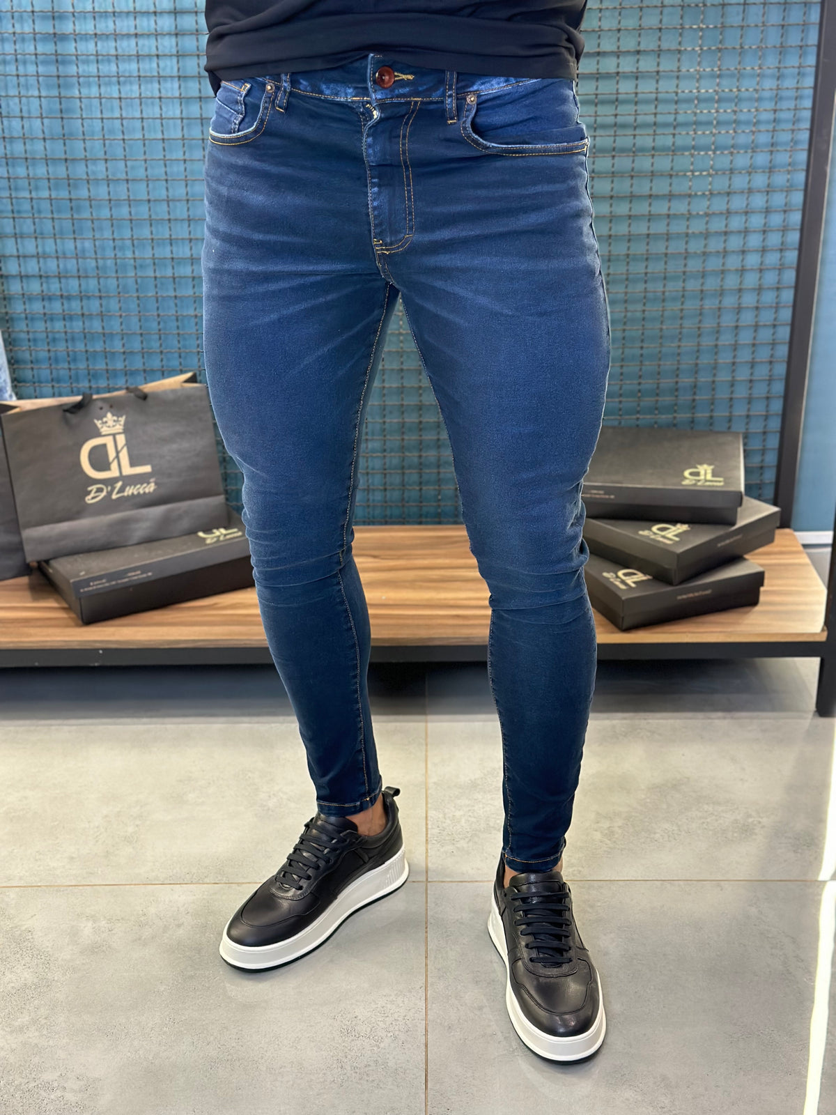 Calça Jeans Slim Fit