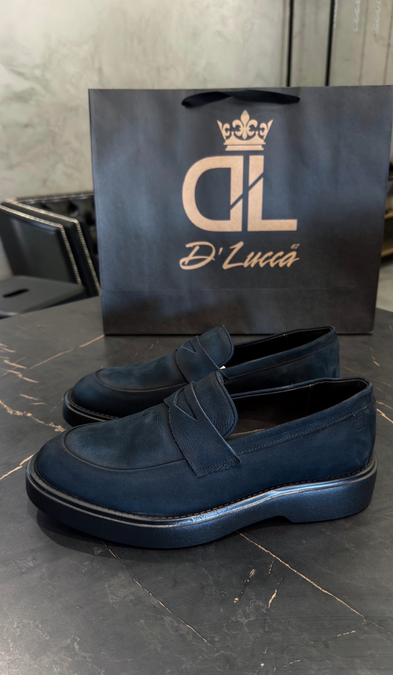 Loafer Tessel DL67 Marinho
